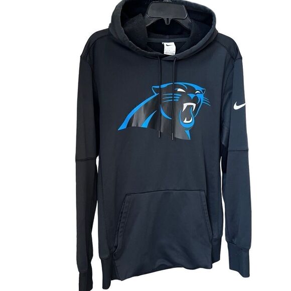 Carolina Panthers Nike KO Logo Essential Hoodie black size small - Picture 14 of 16